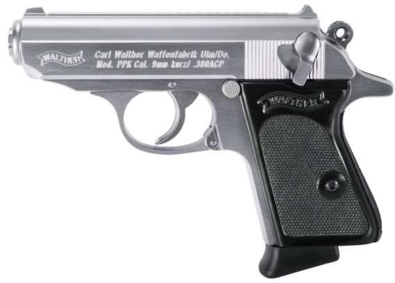 WALTHER ARMS PPK 380ACP SS 3.3" 6+1